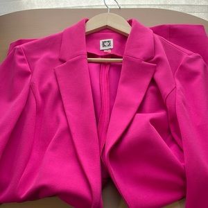 Hot pink blazer